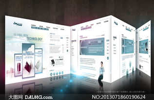 打造卓越体验 电脑硬件产品网页设计PSD源文件与硬件维护一体化解决方案